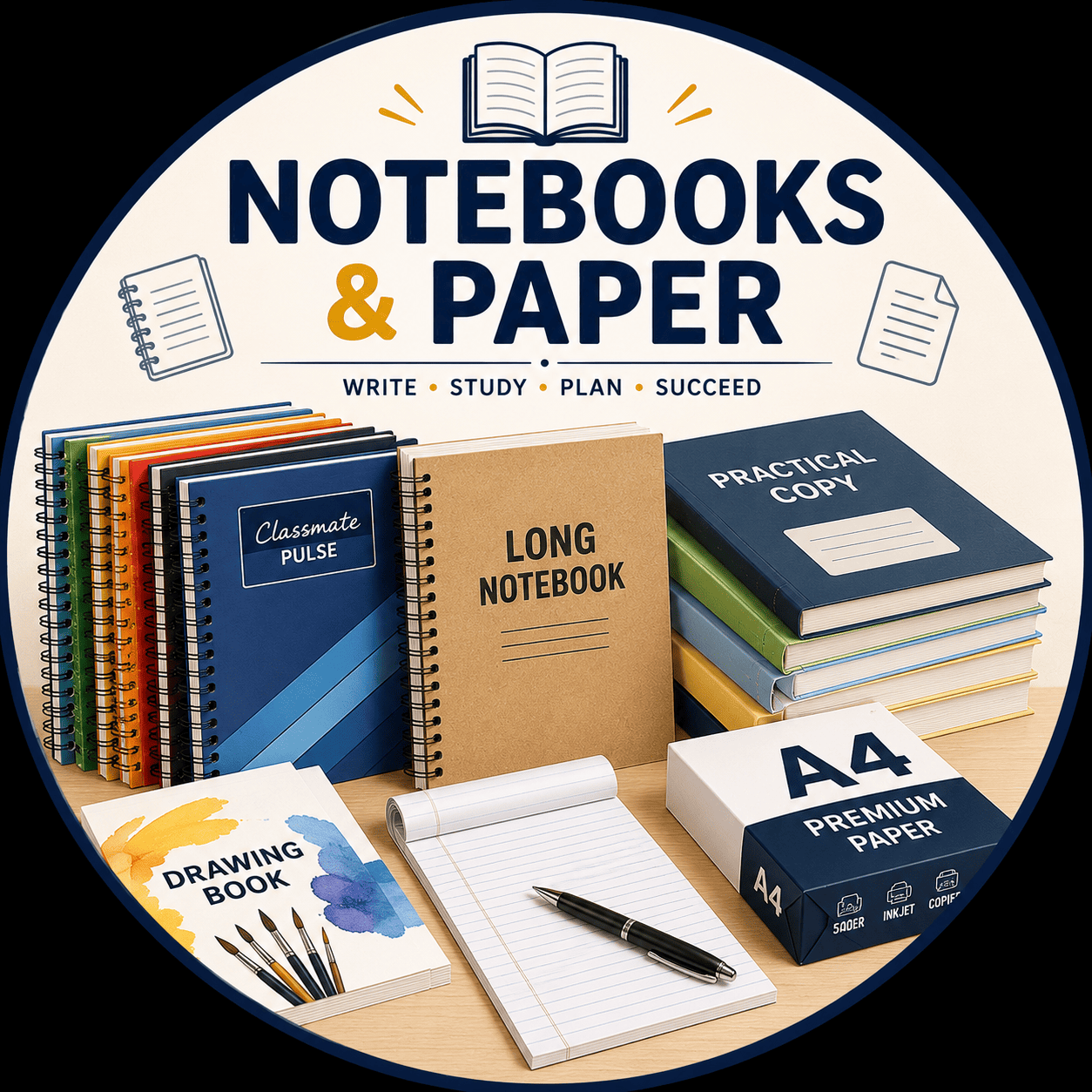 Notebooks & Paper