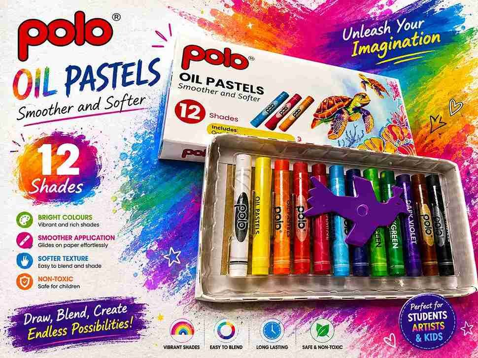 POLO OIL PASTEL 12 SHADE
