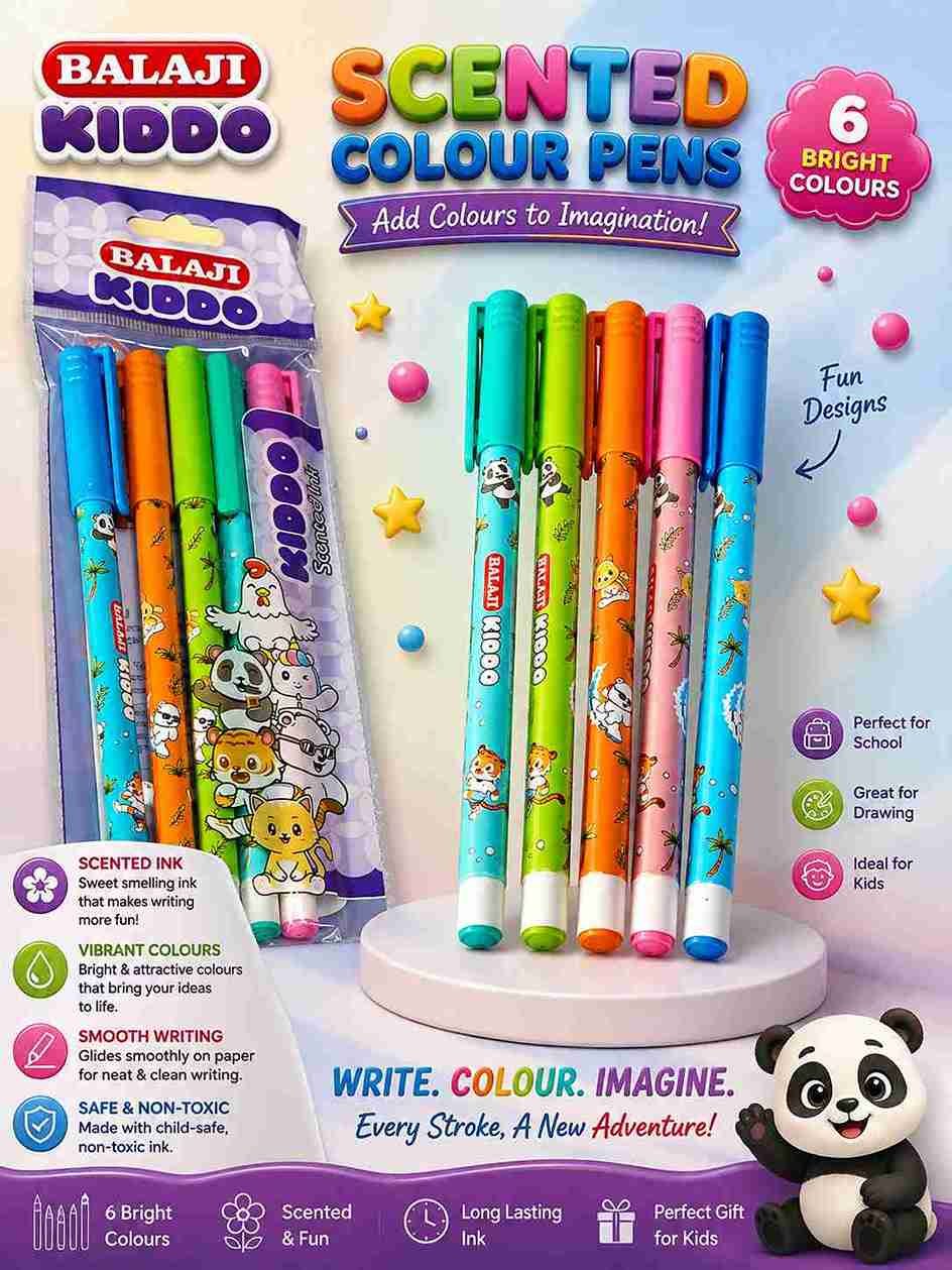 Balaji Kiddo ball pen Blue