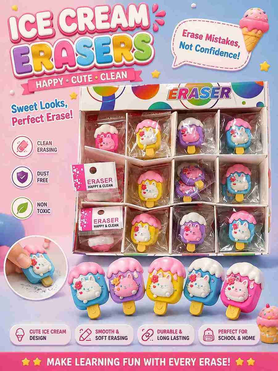 ICECREAM ERASERS