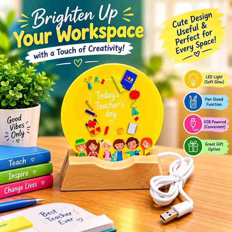 HAPPY TEACHERS DAY (LAMP)