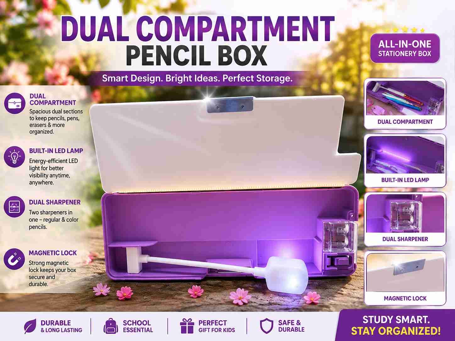 LIGHTS PENCIL BOX